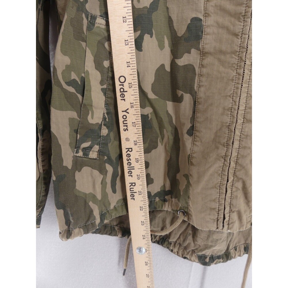 James Perse Womens sz 1 Jacket Small Mixed Media Utility Camo Unisex NWT - Picture 5 of 7